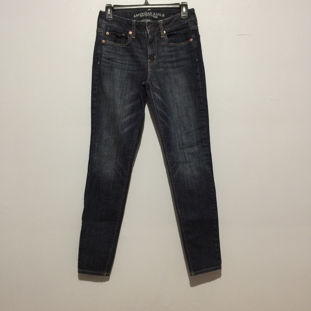 American Eagle hi rise skinny stretch size 4